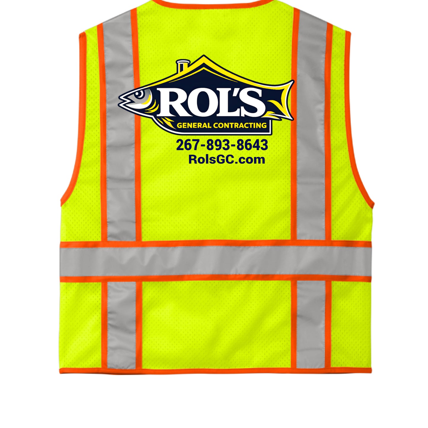 Safety Yellow - CSV103 - BACK
