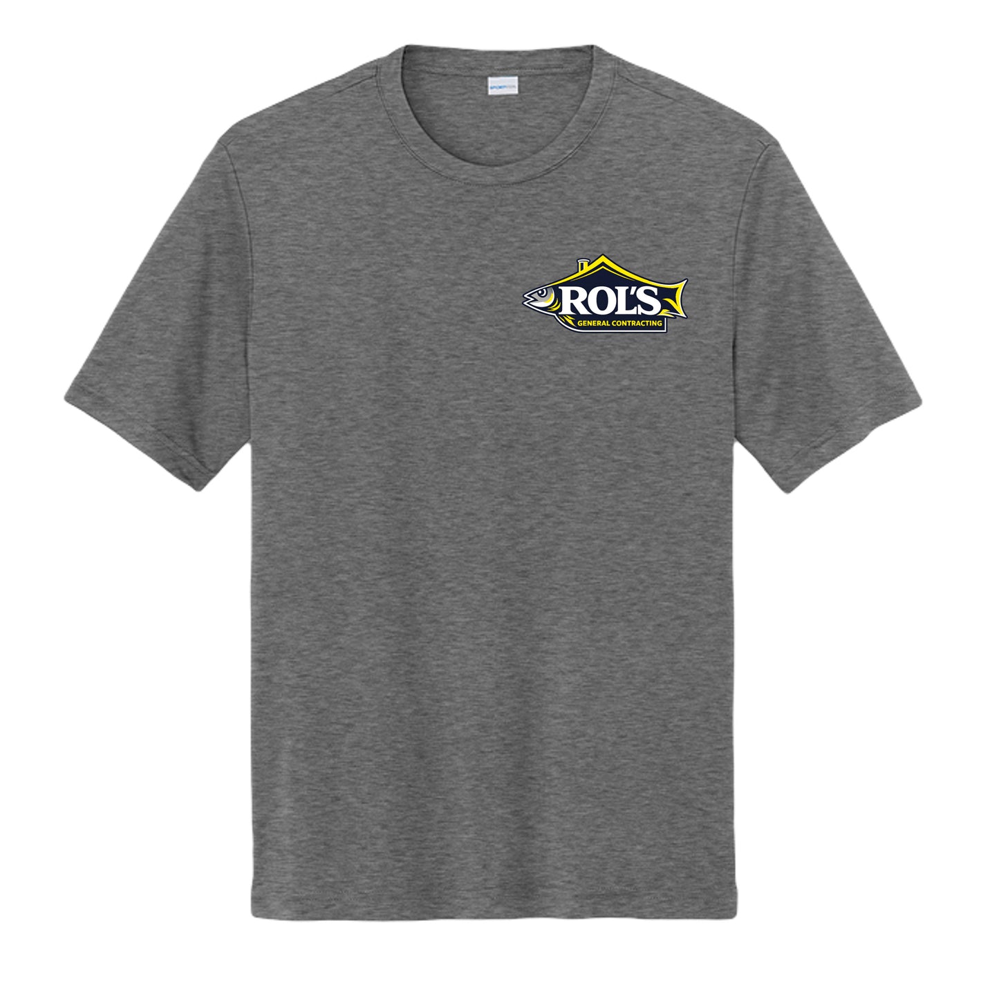 Iron Grey Heather - ST350 - FRONT