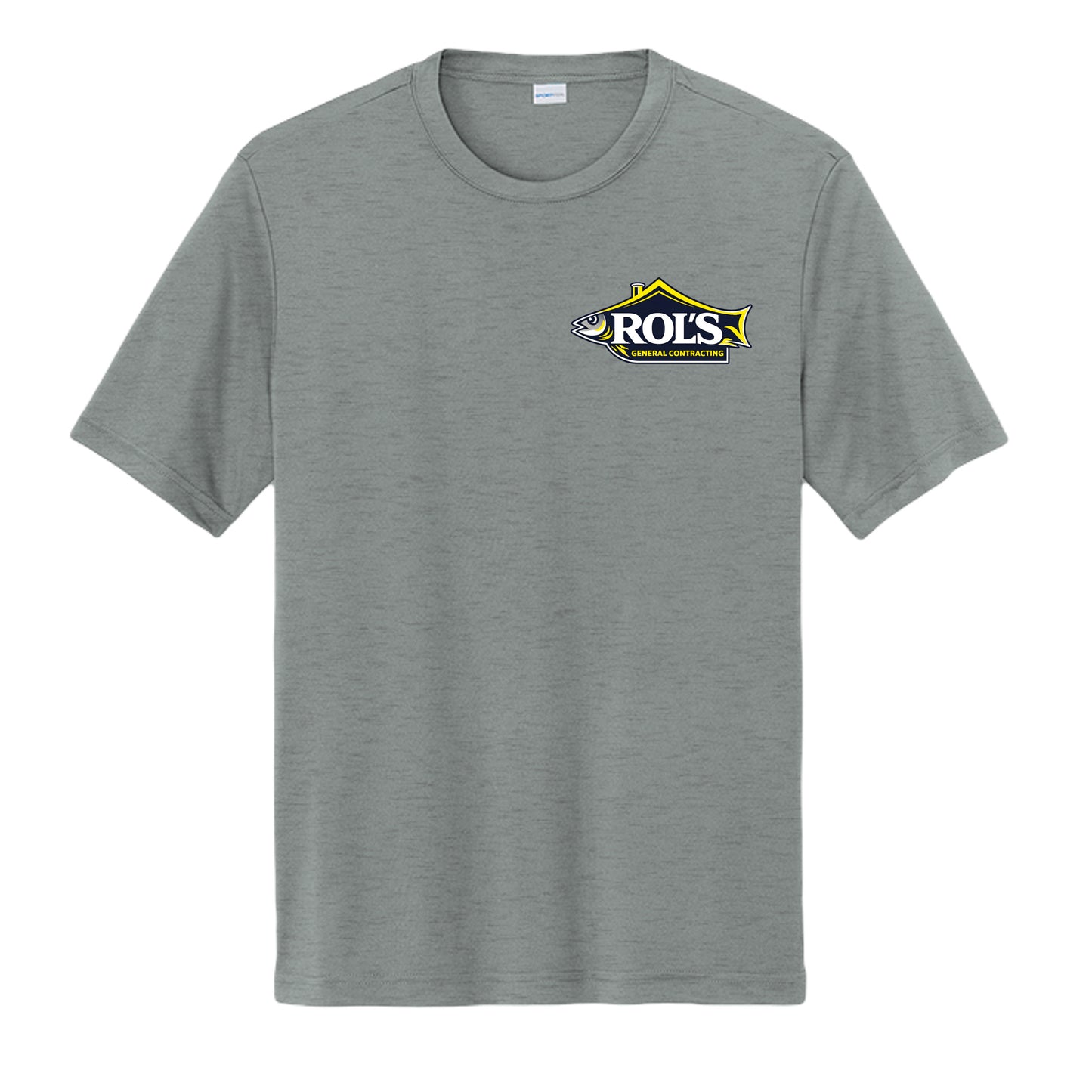 Grey Concrete Heather - ST350 - FRONT