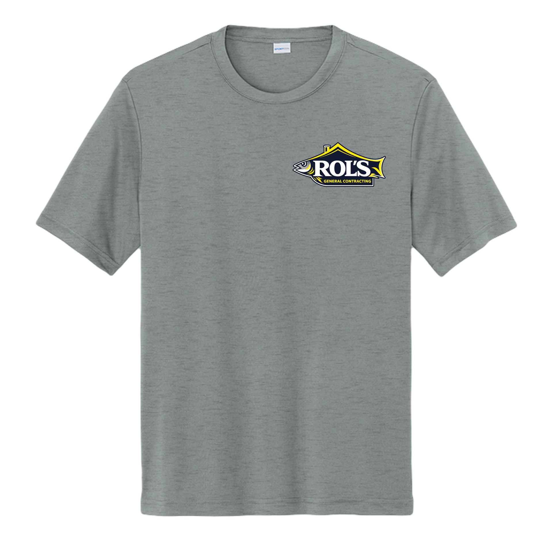 Grey Concrete Heather - ST350 - FRONT