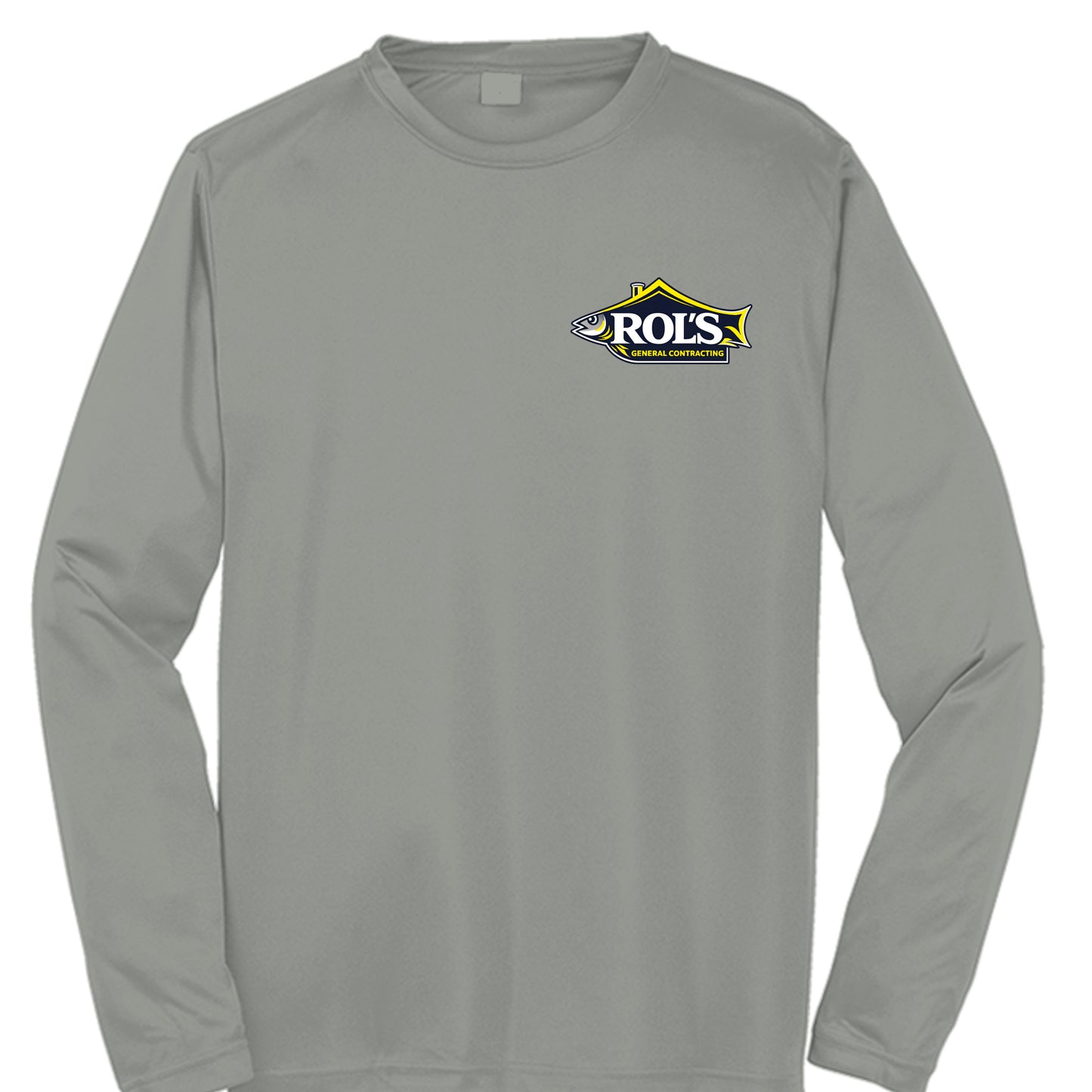 Grey Concrete Heather - ST350LS - FRONT