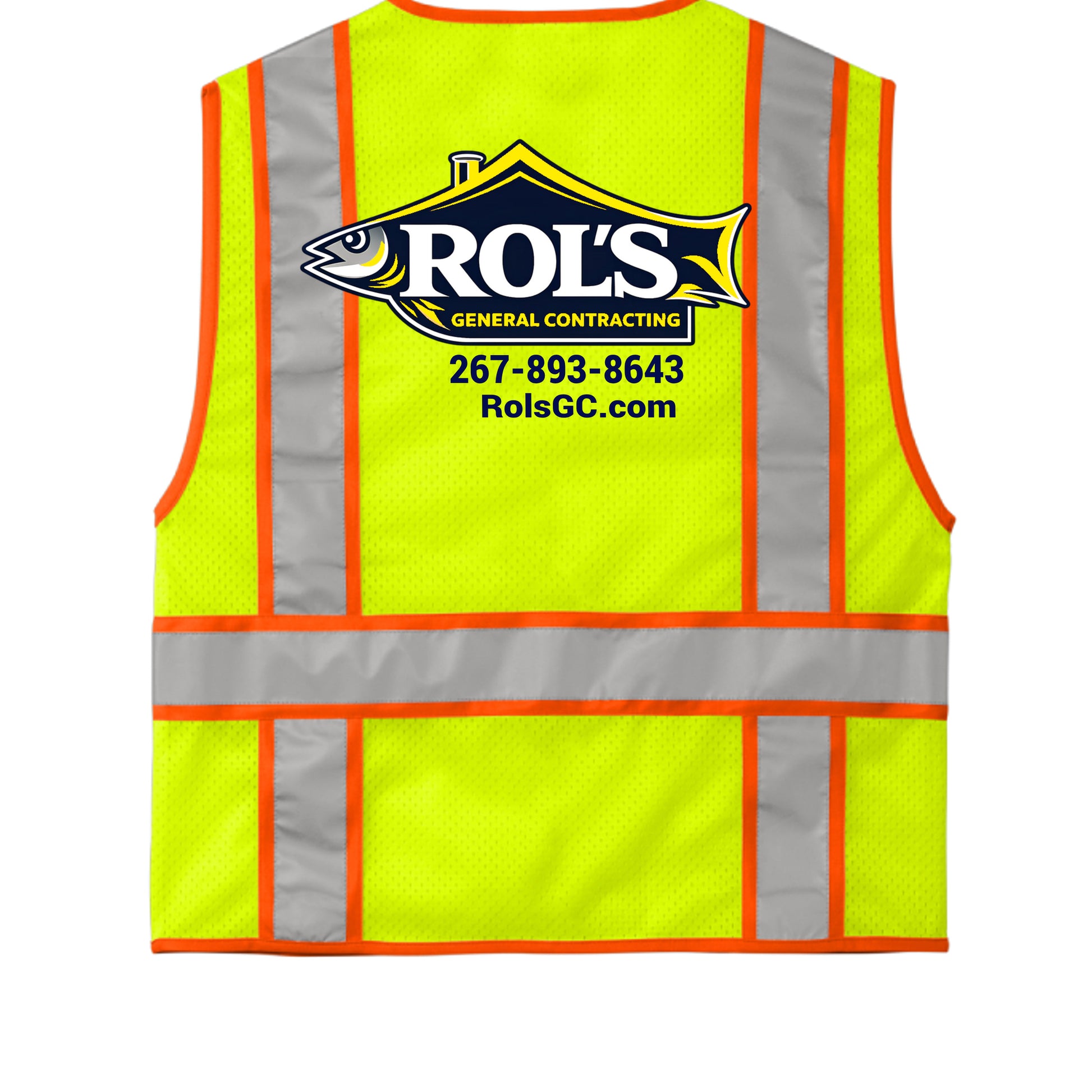 Safety Yellow - CSV103 - BACK